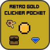 Retro Gold Clicker Pocket